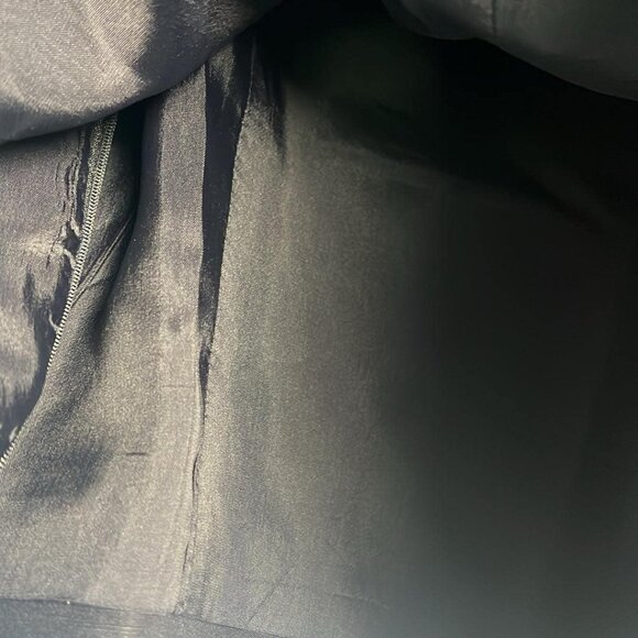 Amanda Smith Sleeveless Blk Belted Top Side Zipper SZ14 Closet Basics Lagenlook - Picture 4 of 8